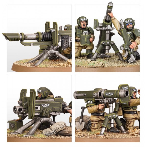 Cadian Heavy Weapon Squad